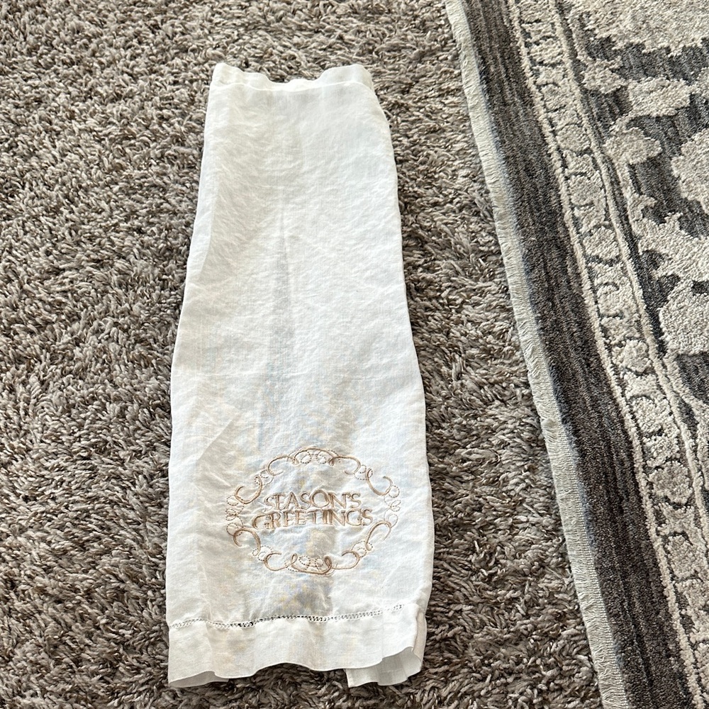 White Embroidered Women's Skirt